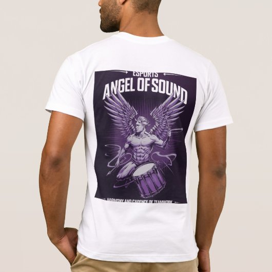Crystal Eagle Icon T - Shirt Design (Rückseite)