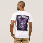 Crystal Eagle Icon T - Shirt Design (Schwarz voll)