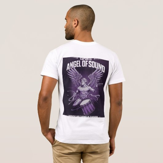 Crystal Eagle Icon T - Shirt Design (Schwarz voll)