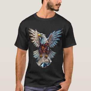 Crystal Eagle Icon T - Shirt - Emblem of Freedy