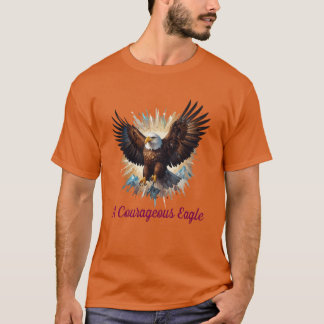 Crystal Eagle in Flight - Symbol der Unabhängigkei T-Shirt
