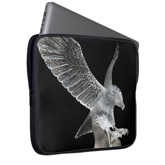 Crystal Eagle Laptopschutzhülle (Vorne Rechts)