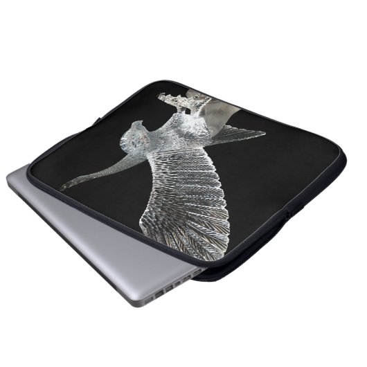 Crystal Eagle Laptopschutzhülle (Vorne Knopf)