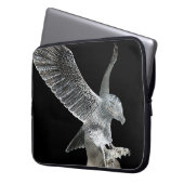 Crystal Eagle Laptopschutzhülle (Vorderseite Links)