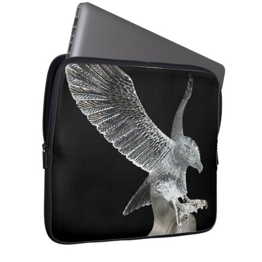 Crystal Eagle Laptopschutzhülle (Vorne Rechts)