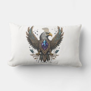 Crystal Eagle Lumbar Pillow Lendenkissen