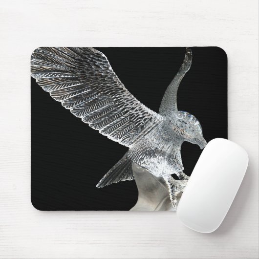 Crystal Eagle Mouse Pad Mousepad (Mit Mouse)