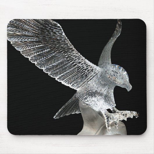 Crystal Eagle Mouse Pad Mousepad (Vorne)