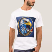 "Crystal Eagle T - Shirt Collection: Bold, Unique  (Vorderseite)
