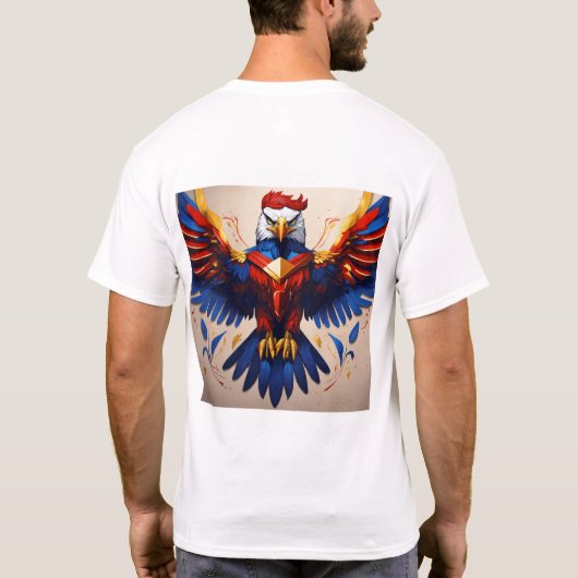 "Crystal Eagle T - Shirt Collection: Bold, Unique  (Rückseite)
