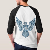 Crystal Eagle T - Shirt - Symbol des Powers & Eleg (Rückseite)