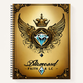 Crystal Eagle Transformation Notebook Notizblock