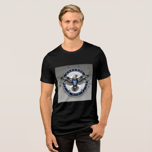 Crystal Eagle Tri-Blend Shirt (Vorderseite voll)