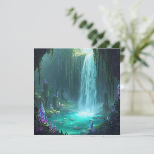 Crystal Falls of the Hidden Realm (Stehend Vorderseite)