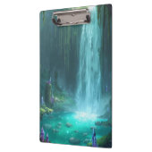 Crystal Falls of the Hidden Realm Klemmbrett (Links)