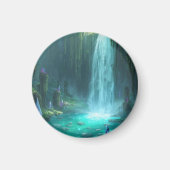 Crystal Falls of the Hidden Realm Magnet (Vorne)