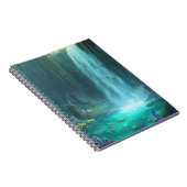 Crystal Falls of the Hidden Realm Notizblock (Rechte Seite)