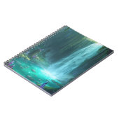 Crystal Falls of the Hidden Realm Notizblock (Linke Seite)