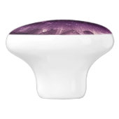 Crystal Fanrasy Amethyst Jewel Keramik Knob Keramikknauf (Seitenansicht)