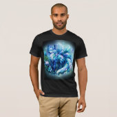 Crystal Fantasy Fox Art | Herren T-Shirt (Vorne ganz)
