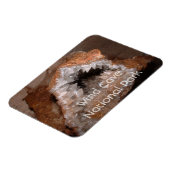 Crystal Formation, Wind Cave National Park, SD Magnet (Linke Seite)