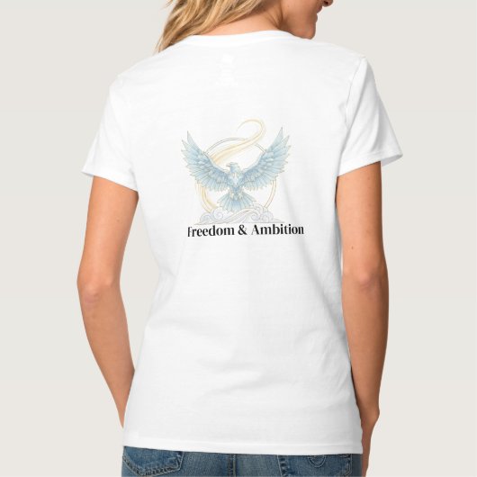Crystal Freedom – Ambition Eagle Tee (Rückseite)