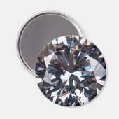 Crystal Gem Magnet (Vorderseite/Rückseite)