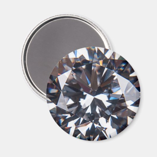 Crystal Gem Magnet (Vorderseite/Rückseite)