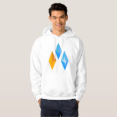 Crystal Gems Mens Hoodie (Vorne ganz)