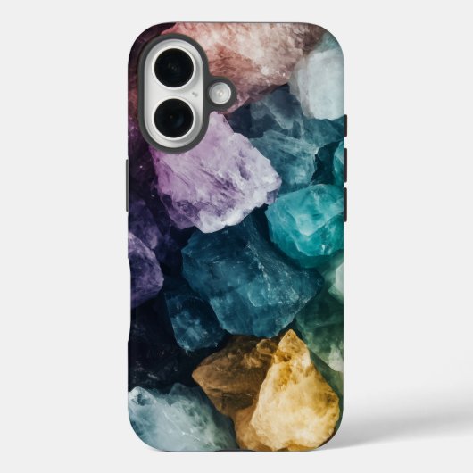 Crystal Gemstone Phone Case (Rückseite)