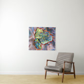 Crystal Gemstone Rocks Abstrakte Kunst Wandteppich (Beispiel (Horizontal))