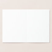 Crystal Golden Lion – Blank Art Folienkarte (Innenseite)