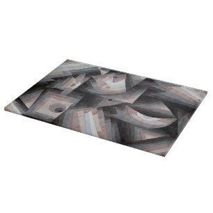 Crystal Gradation - Paul Klee Inspiriert Schneidebrett