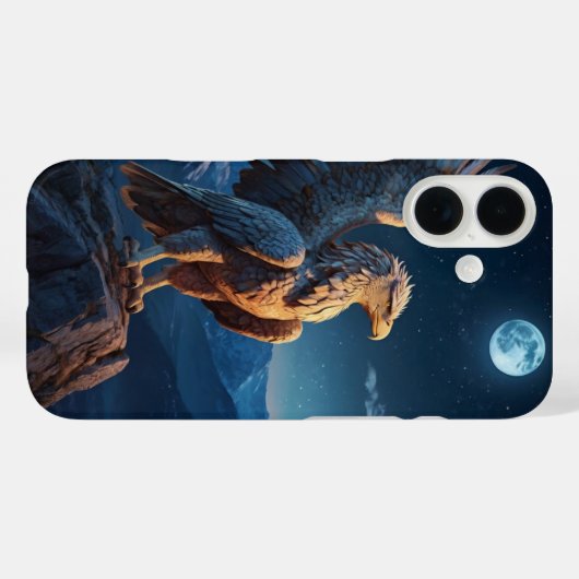 Crystal Griffin Case-Mate iPhone Hülle (Rückseite (Horizontal))