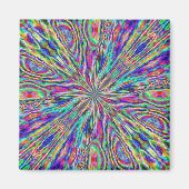 Crystal Groovy Kühlschrank- oder Lockermagnete Magnet (Vorne)