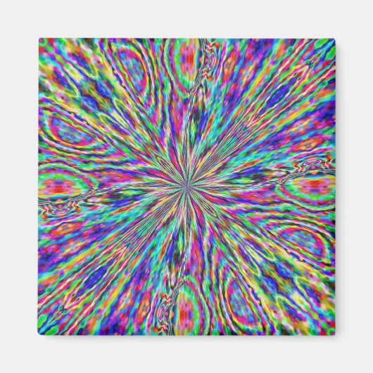 Crystal Groovy Kühlschrank- oder Lockermagnete Magnet (Vorne)