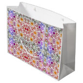 Crystal Große Geschenktüte (Rückseite Schrägansicht)