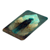 Crystal Guardian Alien SciFi Fantasy Magnet (Linke Seite)