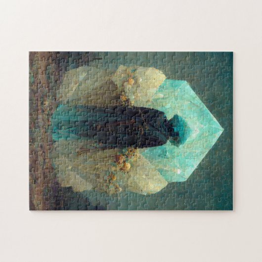 Crystal Guardian Alien SciFi Fantasy Puzzle (Horizontal)