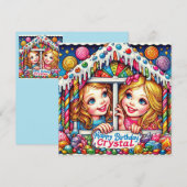 CRYSTAL~ Happy Birthday ~ Candy Store ~ (Vorne/Hinten)