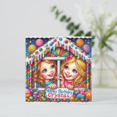 CRYSTAL~ Happy Birthday ~ Candy Store ~ (Stehend Vorderseite)