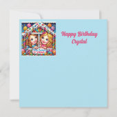 CRYSTAL~ Happy Birthday ~ Candy Store ~ (Rückseite)