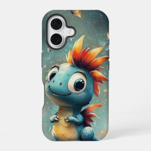 Crystal Hatchling Enchanted Baby Dragon Phone Case iPhone 16 Hülle