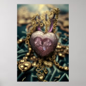 Crystal Heart Amulet Poster (Vorne)