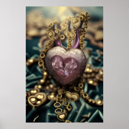 Crystal Heart Amulet Poster (Vorne)