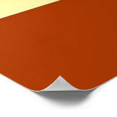 Crystal Heart Fraktal Art Collection Poster (Ecke)