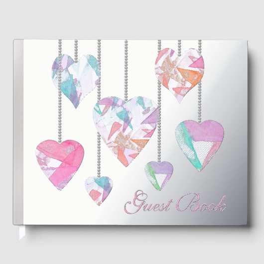 Crystal Hearts Gästebuch (Vorderseite)