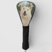 Crystal Husky Dog Golf Head Cover Headcover (Vorderseite)