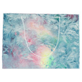 Crystal Ice Colors - Geschenktasche Große Geschenktüte (Rückseite)
