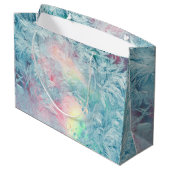 Crystal Ice Colors - Geschenktasche Große Geschenktüte (Rückseite Schrägansicht)